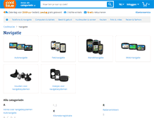 Tablet Screenshot of gpsshop.be